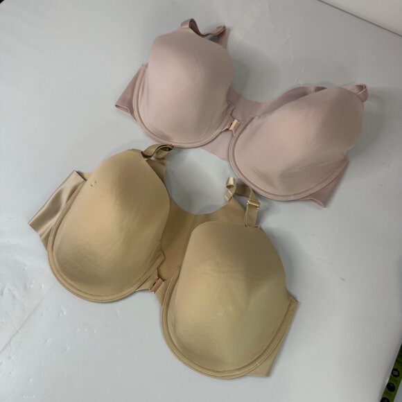 Soma Pink and Tan Bra bundle - Picture 2 of 6